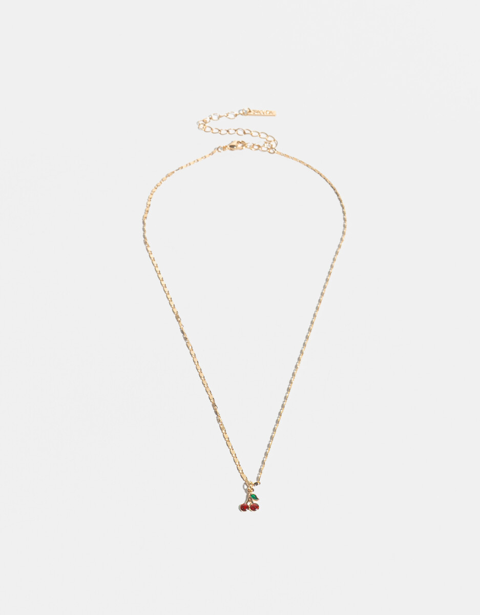 Cadena Con Dije "cherrys" 
