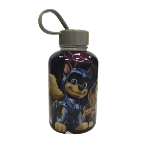 Botella Plástica Paw Patrol 280ml con Agarre The Mighty Movie