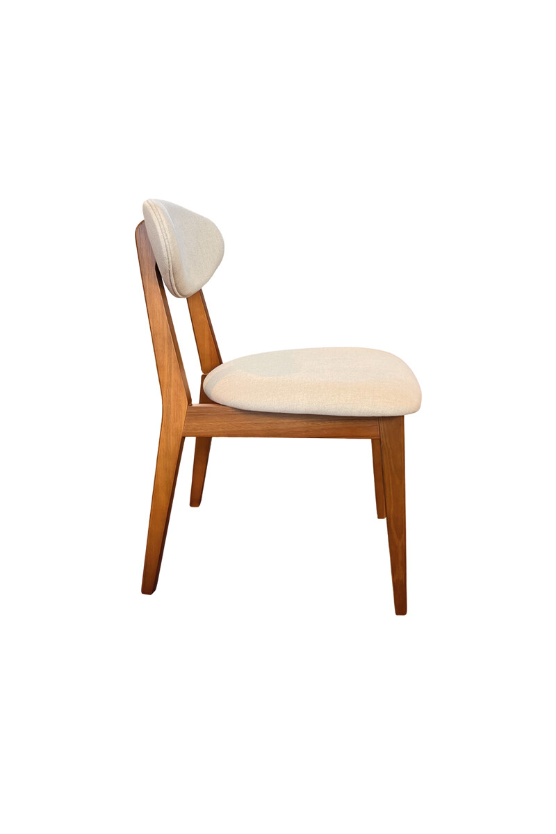 COMPASS SILLA COMPASS MADERA TELA 3007 49,5X58X82,5H