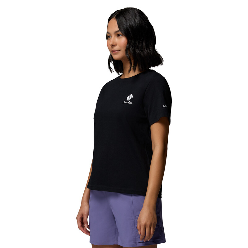 Remera Rolling Bend Mujer W BLACK