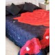 Colcha Cotton Flor Virtual con volado 2 plazas sommier 2.25 x 2.45mts con almohadones Colcha Cotton Flor Virtual con volado 2 plazas sommier 2.25 x 2.45mts con almohadones
