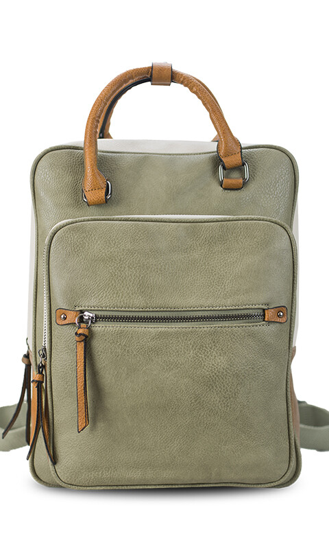 MOCHILA CARACAS LAUREL ARENA Y SUELA
