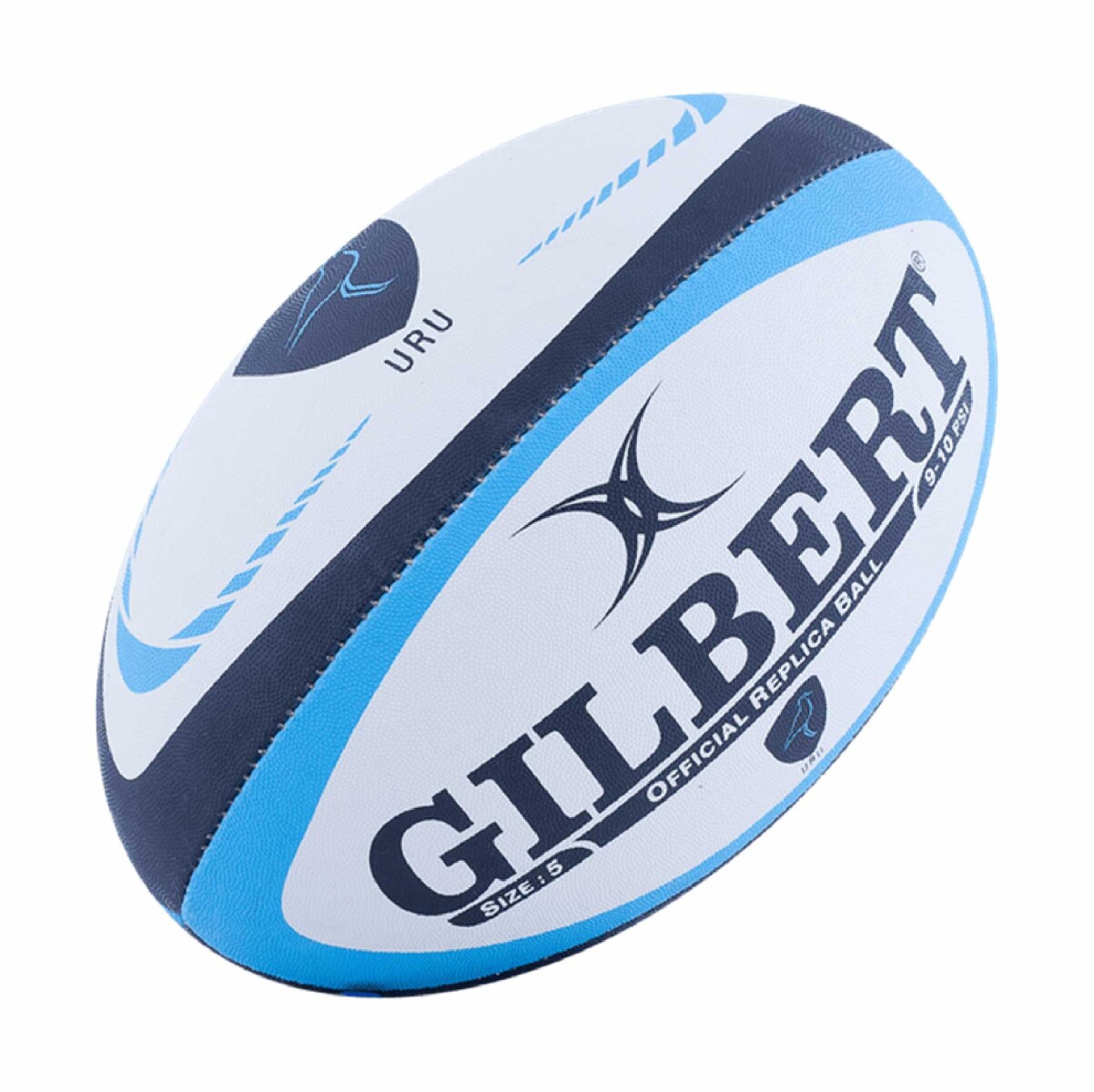 Pelota De Rugby Gilbert International Replica Ball N5 - Teros Uruguay 