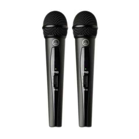 Microfono AKG Inalambrico de 2 unidades WMS40Mini2 Microfono AKG Inalambrico de 2 unidades WMS40Mini2