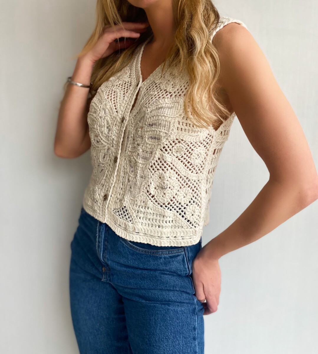 Chaleco Brighton - Beige 