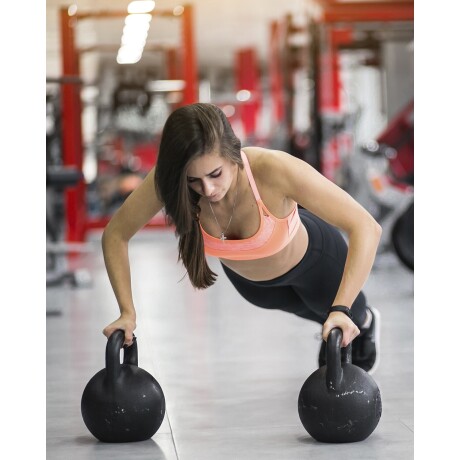 Pesa Rusa 14Kg Kettlebell Recubierta Lumax Pesa Rusa 14Kg Kettlebell Recubierta Lumax