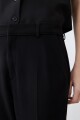 Pantalón recto sastrero negro