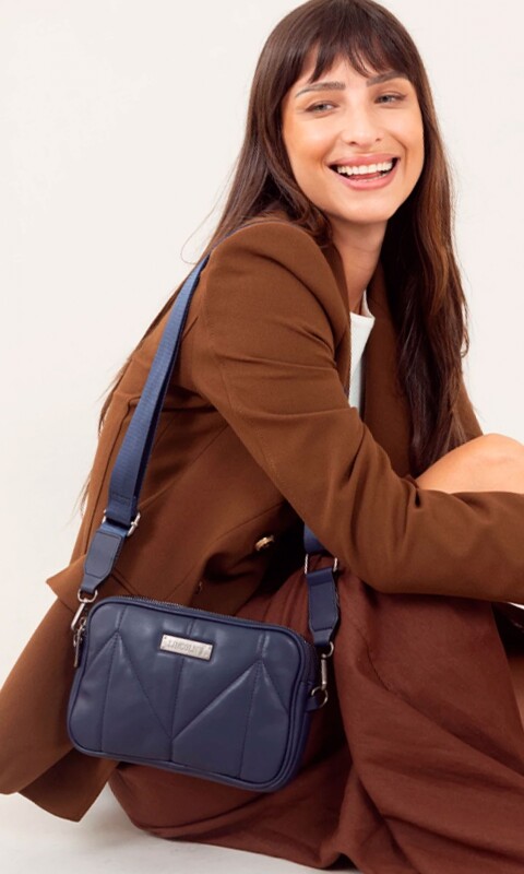 BANDOLERA MORRAL SARITA AZUL NOCHE