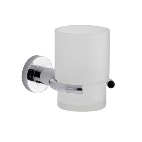 Portavaso Con Vaso Incluido 0.115X0.115X0.09 Fv CROMO