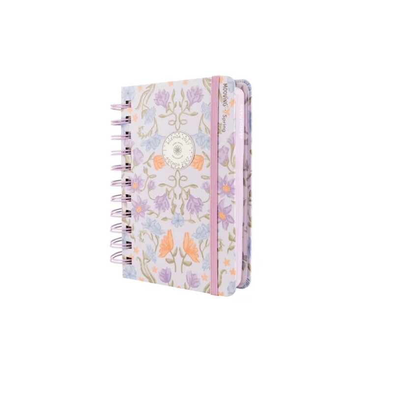 Agenda Mooving Spring 2027 Diaria Con Espiral AGENDA MOOVING SPRING 2027 DIARIA CON ESPIRAL