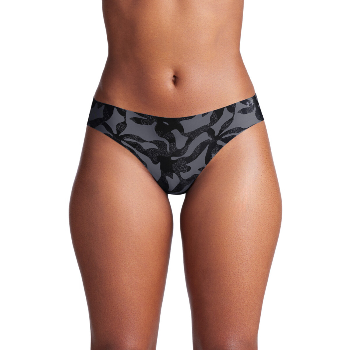 UA PURE STRETCH NO SHOW THONG -PRINT 3PK - LAV-001 