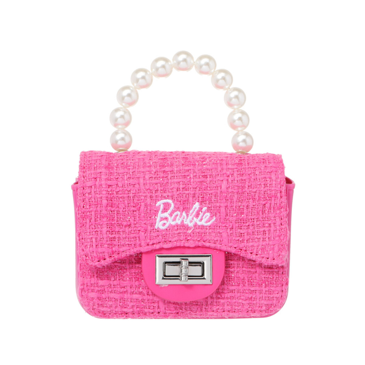 Cartera Barbie con perlas - rosa 