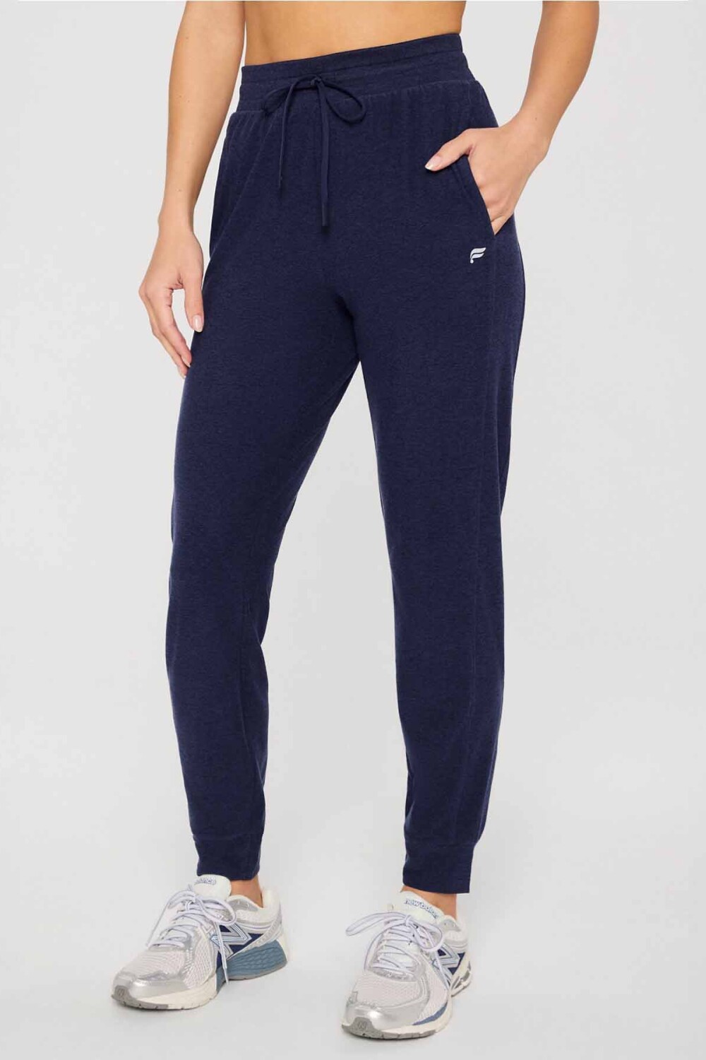 Leggings Jogger Cloud Jersey Mujer Deep Navy Heather