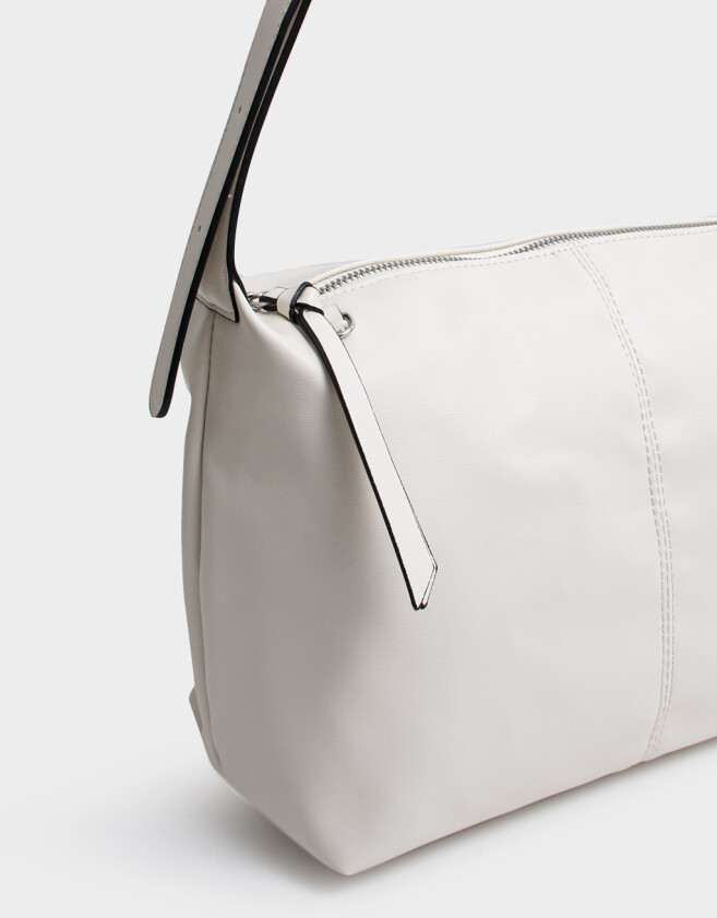 Saca Cartera Saca B&w - Blanco Crudo