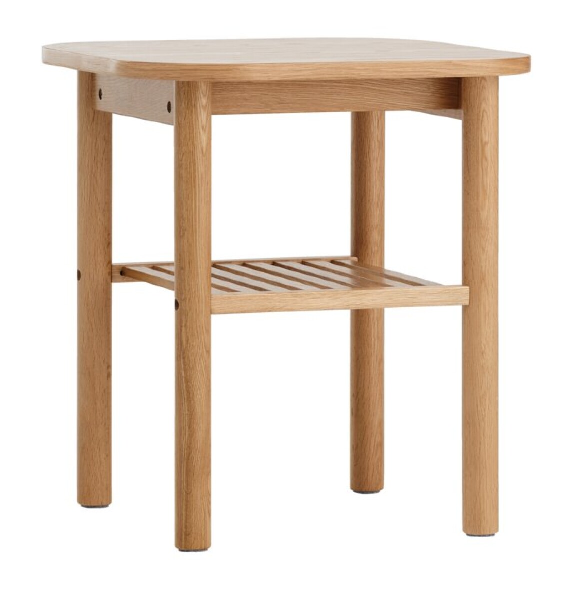 Mesa auxiliar LYNGVIG 45x45 roble 