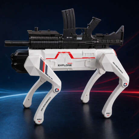 Robot IA Mascota Animal Lobo C/Arma Control Remoto Robot IA Mascota Animal Lobo C/Arma Control Remoto