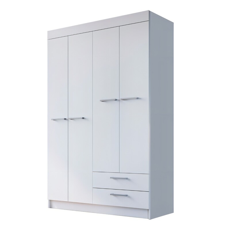 Ropero Artecas Premium® Mdp En 15mm 4 Puertas 7 Estantes 2c Color Blanco Ropero Artecas Premium® Mdp En 15mm 4 Puertas 7 Estantes 2c Color Blanco