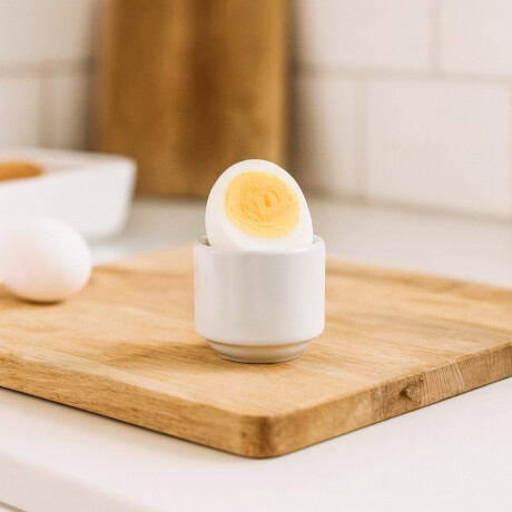 Copa para Huevo Dip Actualite 5 cm Blanco Porcelana Copa para Huevo Dip Actualite 5 cm Blanco Porcelana