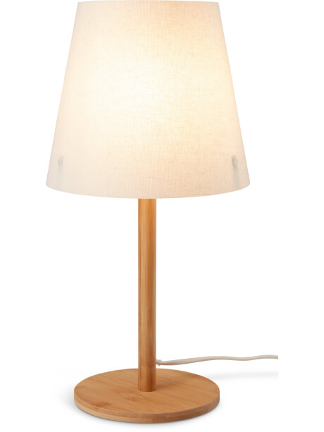 Lámpara mesa JULIUS Ø19xA39cm natural Lámpara mesa JULIUS Ø19xA39cm natural