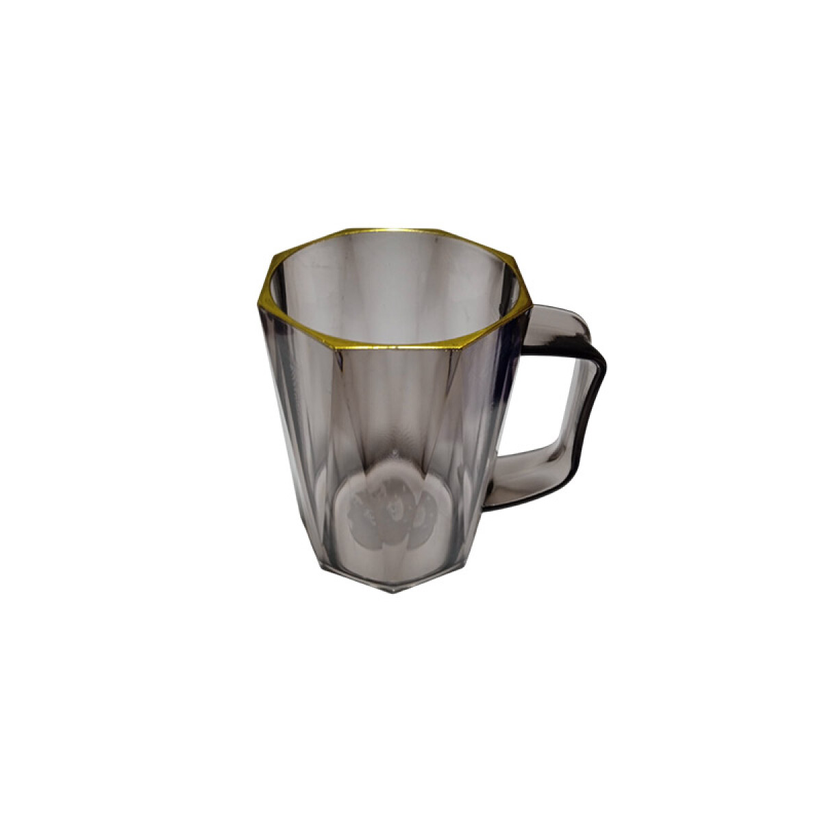 Taza de acrílico en colores 11x9cm - Gris 