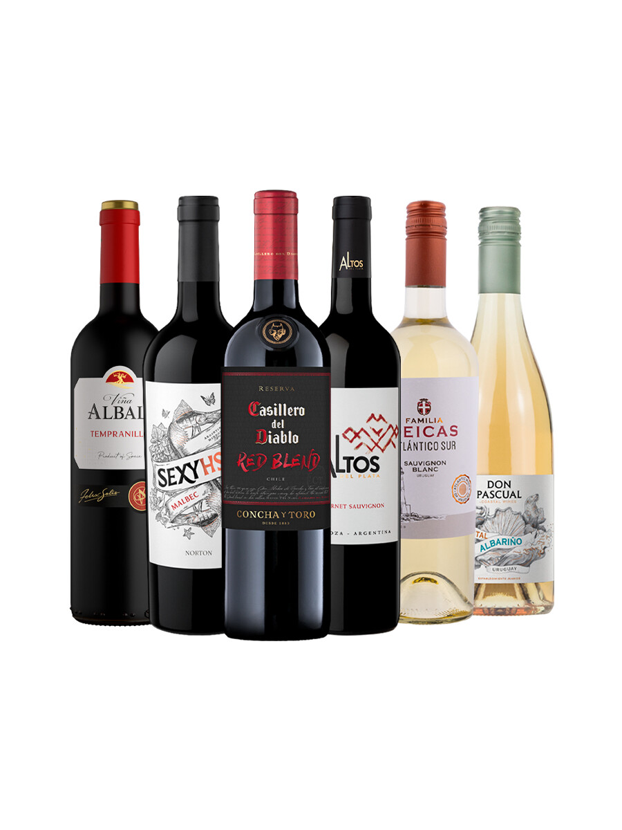 Pack Bacán Selección Entre Lineas x6 vinos Pack Bacán Selección Entre Lineas x6 vinos