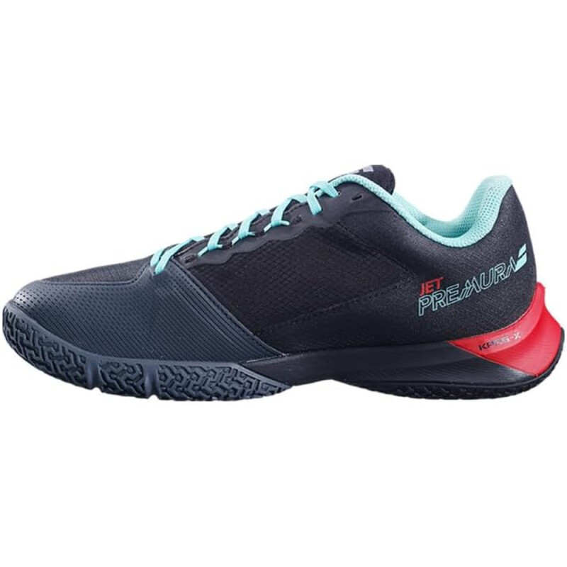 Babolat Calzados Padel Masculino Jet_Premura_2_Lebron Black/Fiesta_Red 0