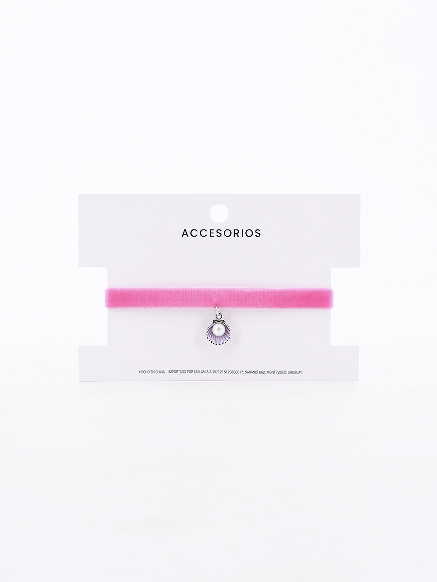 COLLAR PIERA - ROSADO 