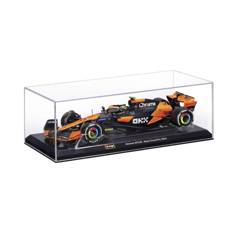 Auto Bburago Formula 1 Mclaren Con Exhibidor Escala 1:24 Lando Norris