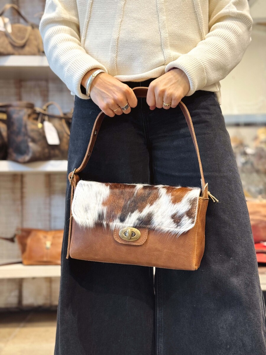 Jade Piel - Blanco y Marron 