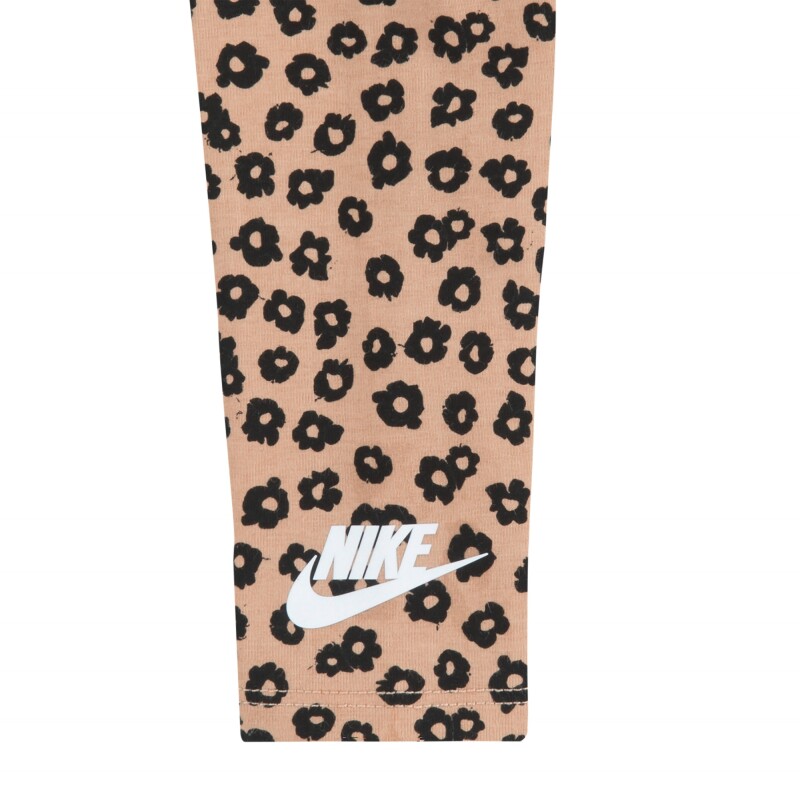 Conjunto Nike Floral Bodysuit Legging de Niños Multicolor