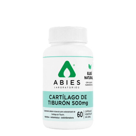 Cartílago de Tibrón 500g 60 cap ABIES Cartílago de Tibrón 500g 60 cap ABIES