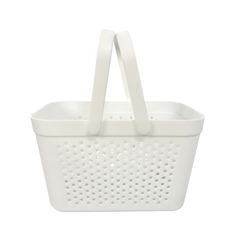 Organizador con asas blanco