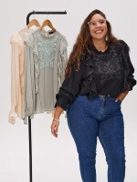 Blusa Olivia Negra