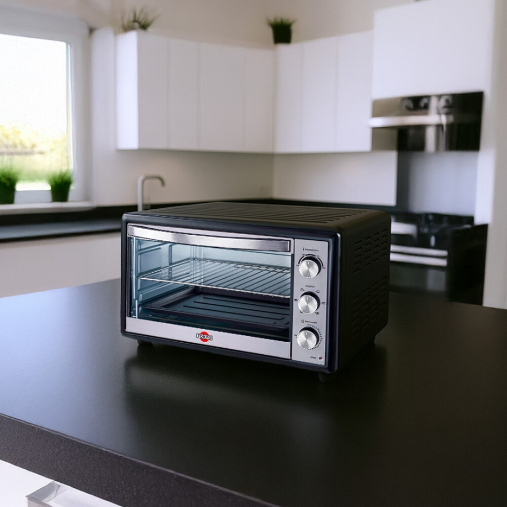 HORNO ELECTRICO TOKYO LISTO PLUS 46LTS NEGRO 250° Unica