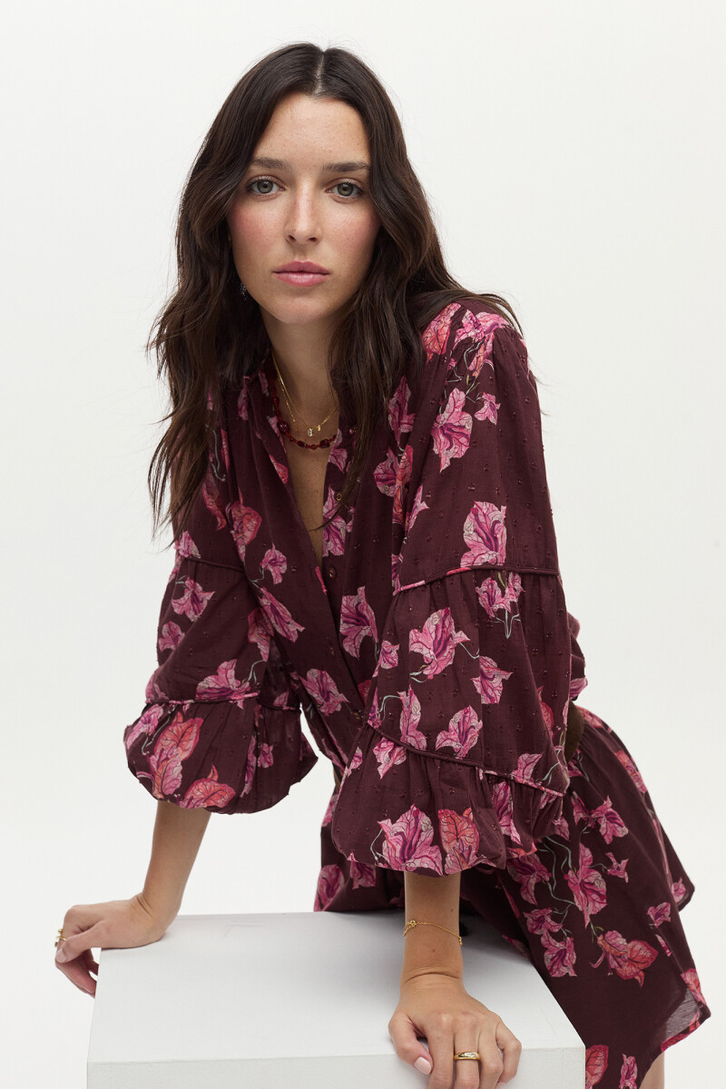 Blusa Mia Bordo