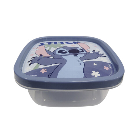 Pote Plástico Stitch 580 ml AZUL PIEDRA