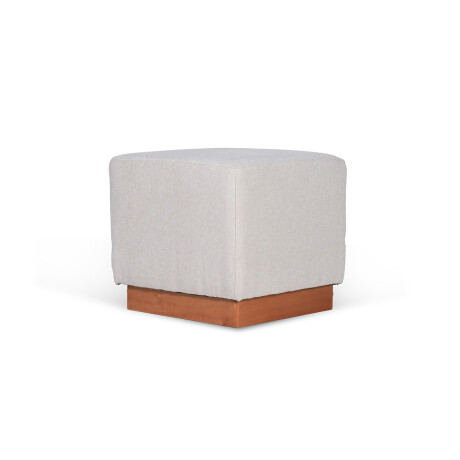 Puff Beta - Tela Microfibra AA-10 (Beige)