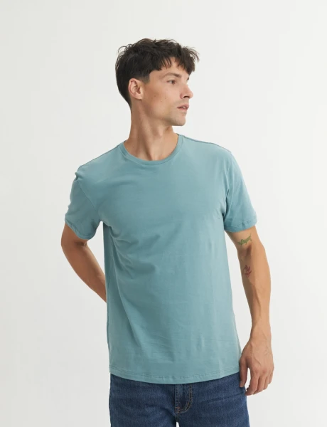 Remera básica Lennie Verde seco