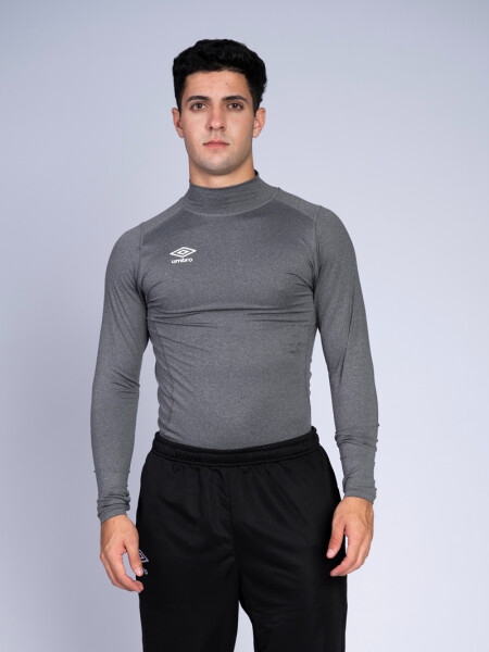 Remera Térmica Umbro Hombre Gris
