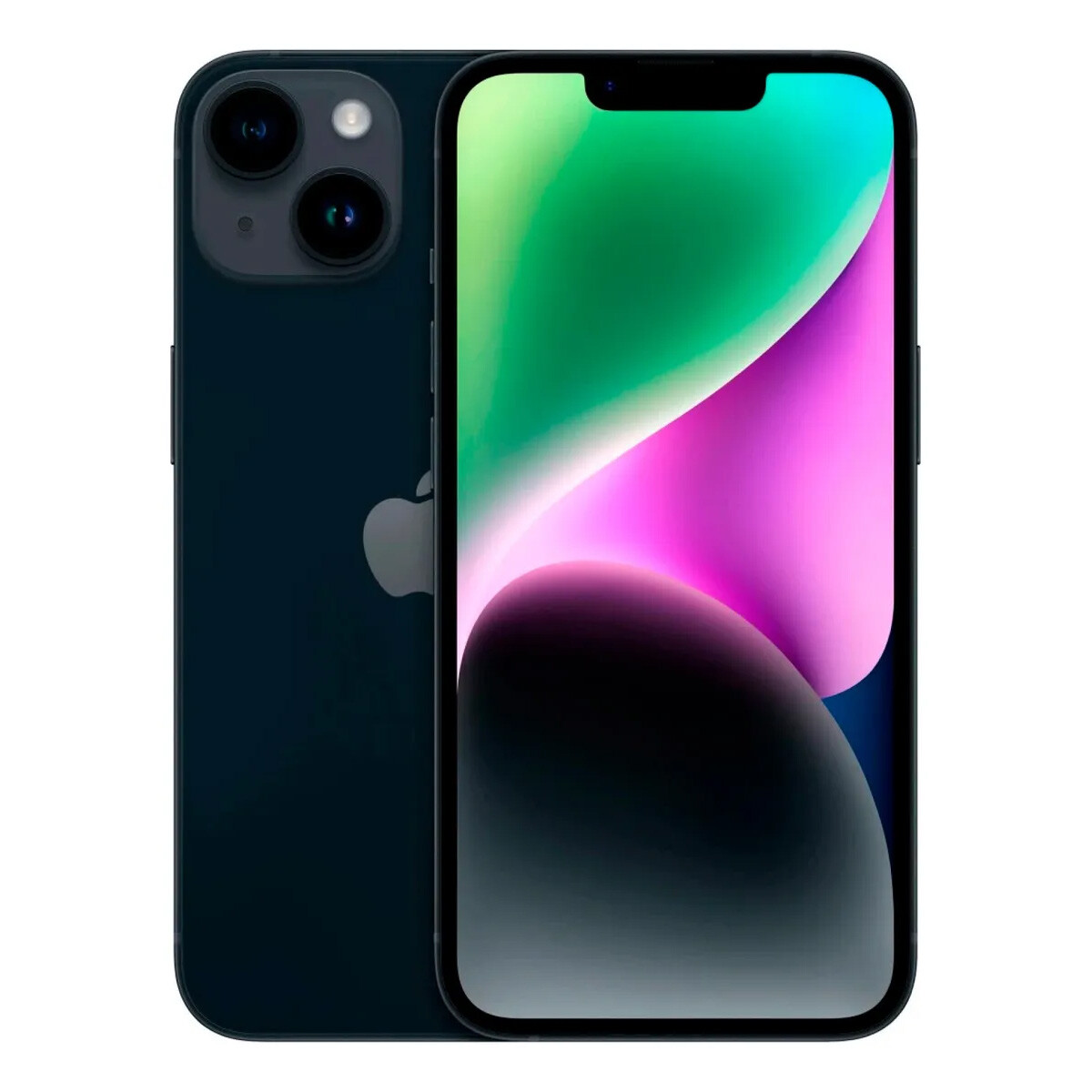 CAJA ABIERTA-Celular Apple iPhone 14 128GB 6GB Midnight SIM 