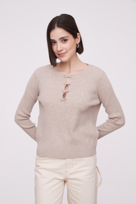 Remera Viruvir Beige