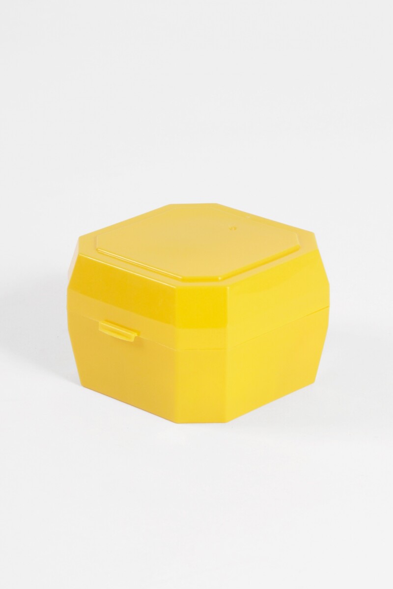 Set de cuatro esponjas faciales amarillo