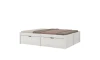 Cama Madera Maciza Con Cajones - Queen - Linea beauty Blanco