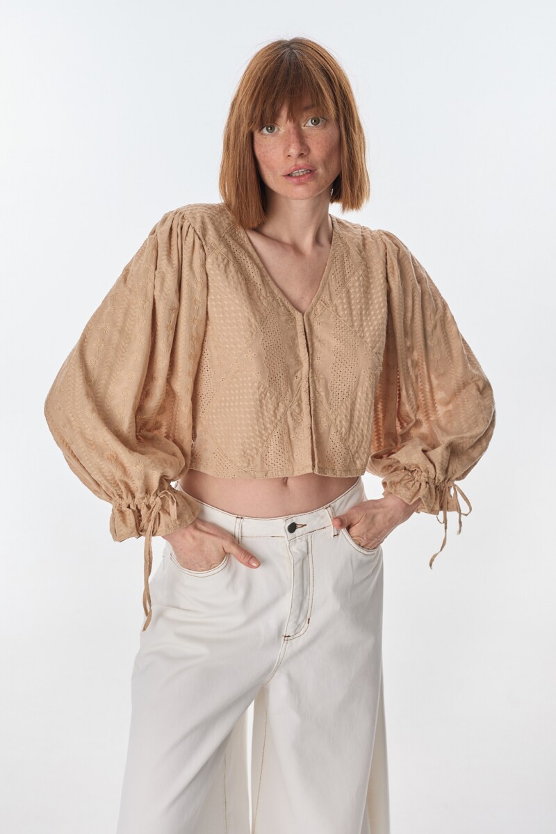 Camisa Rumba Beige