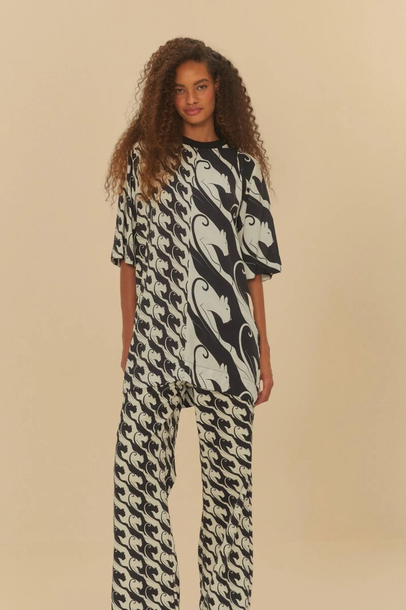 PANTALON PANTERAS Negro