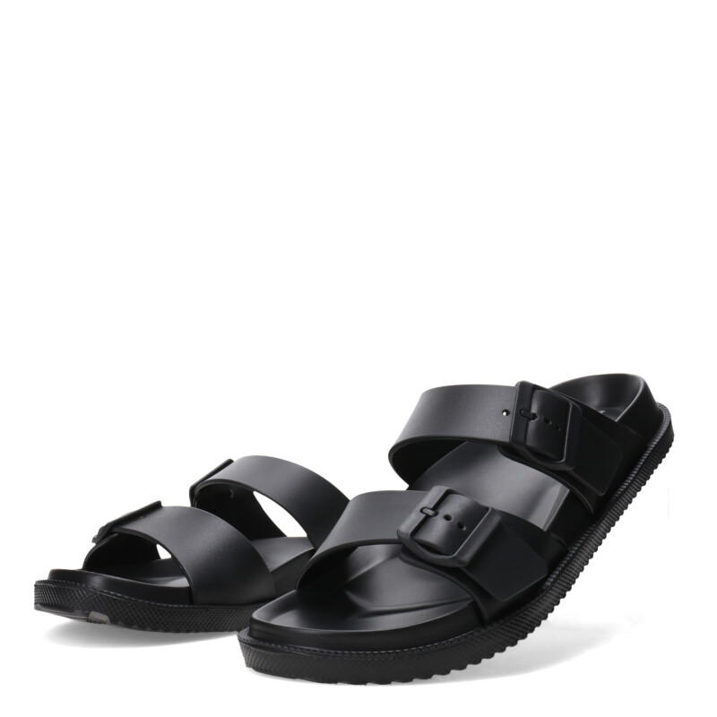 Sandalias de Hombre Branch Jack Con Hebillas Negro