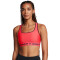 UA Crossback Mid Bra-RED RED-713
