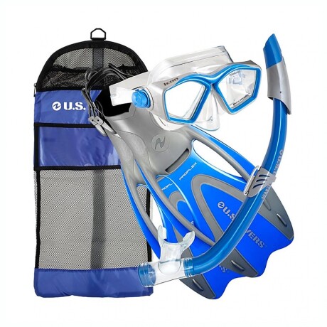 Kit Buceo US DIVERS Icon Seabreeze Pro Flex Oh Talle L - Blue Kit Buceo US DIVERS Icon Seabreeze Pro Flex Oh Talle L - Blue