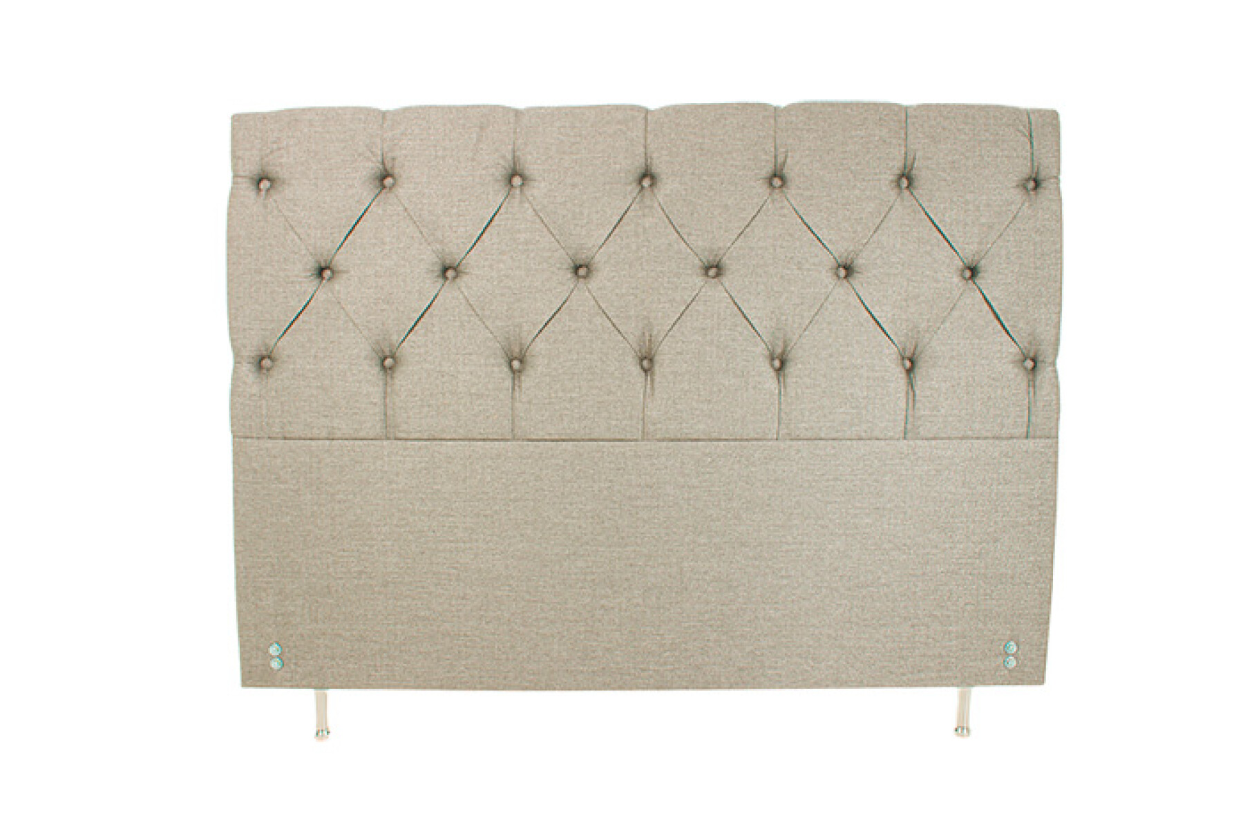 Cabecera Capitoné Queen 158x127 - Beige 