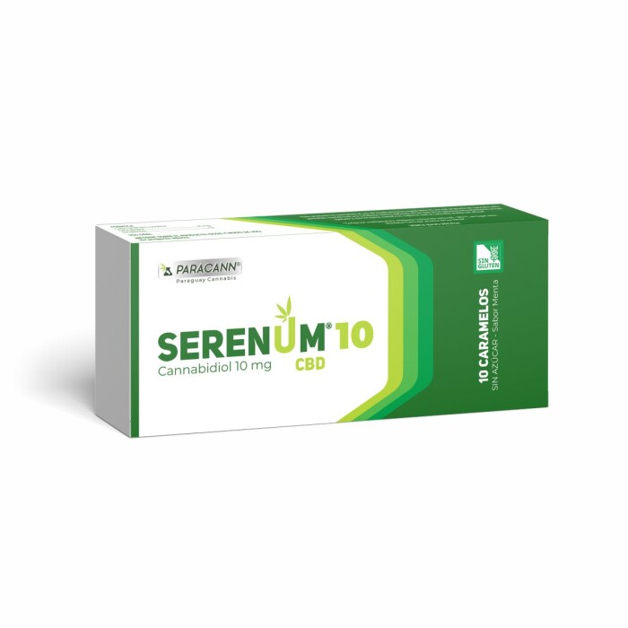 SERENUM 10 CBD CJ X 10 CARAMELOS única